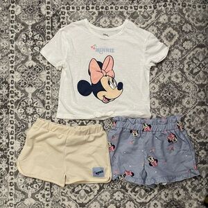 NWOT Disney Minnie Mouse Outfit Set